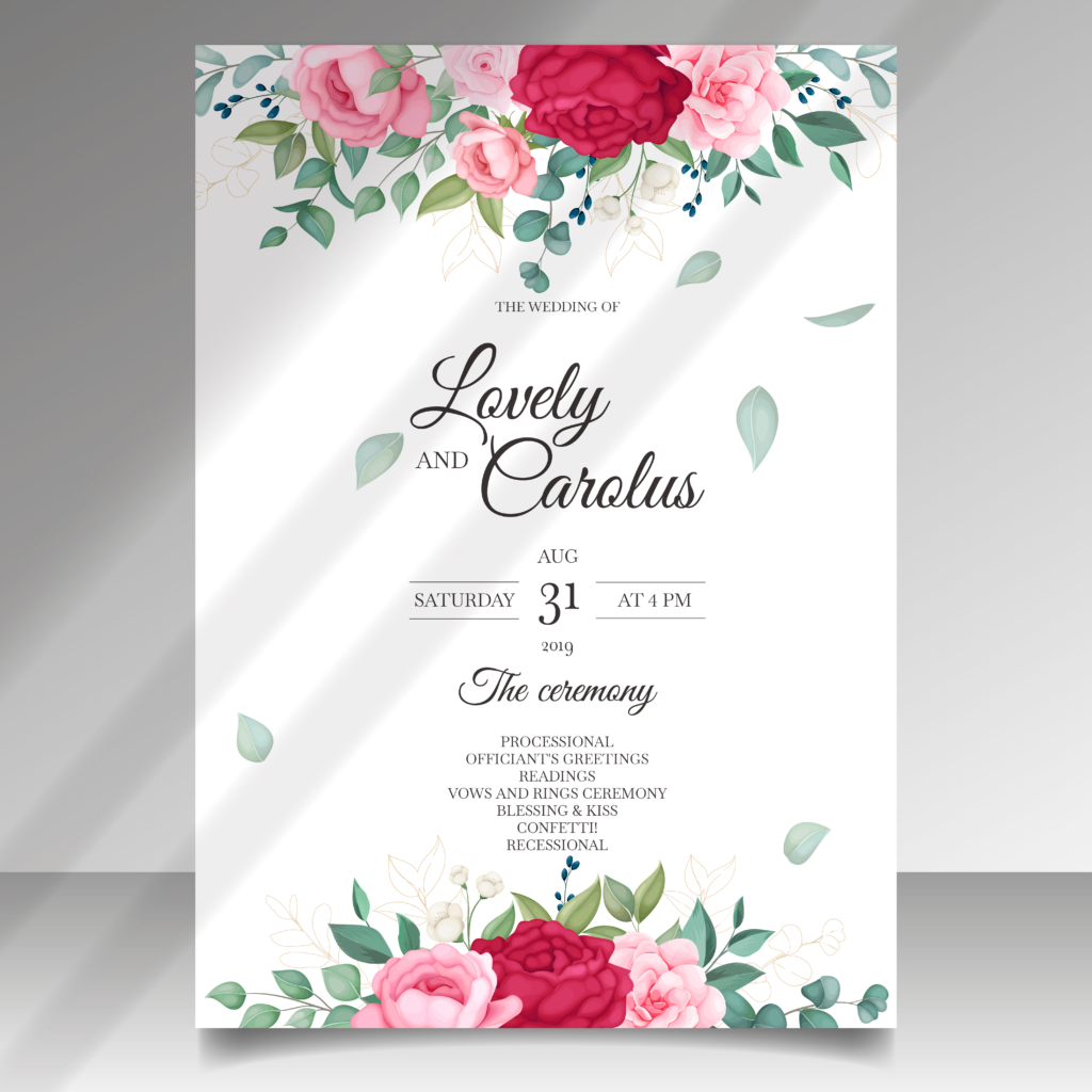 wedding card